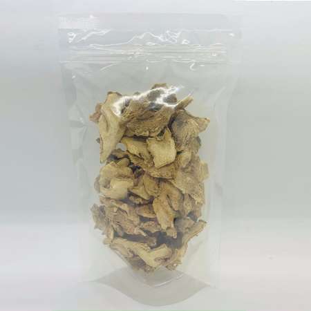 Корень имбиря сушеный Africa Natural резанный для чая и приготовления 120 гр