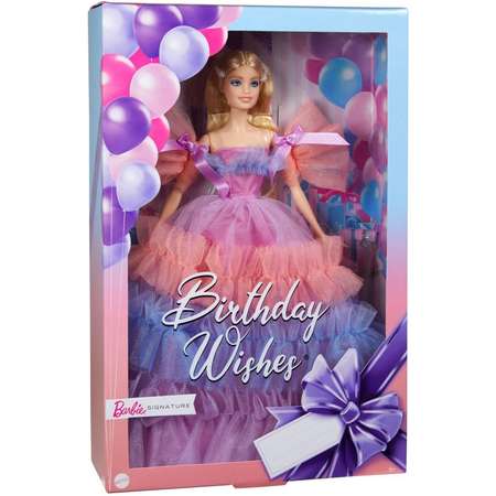 Кукла Barbie Пожелания ко дню рождения коллекционная GTJ85