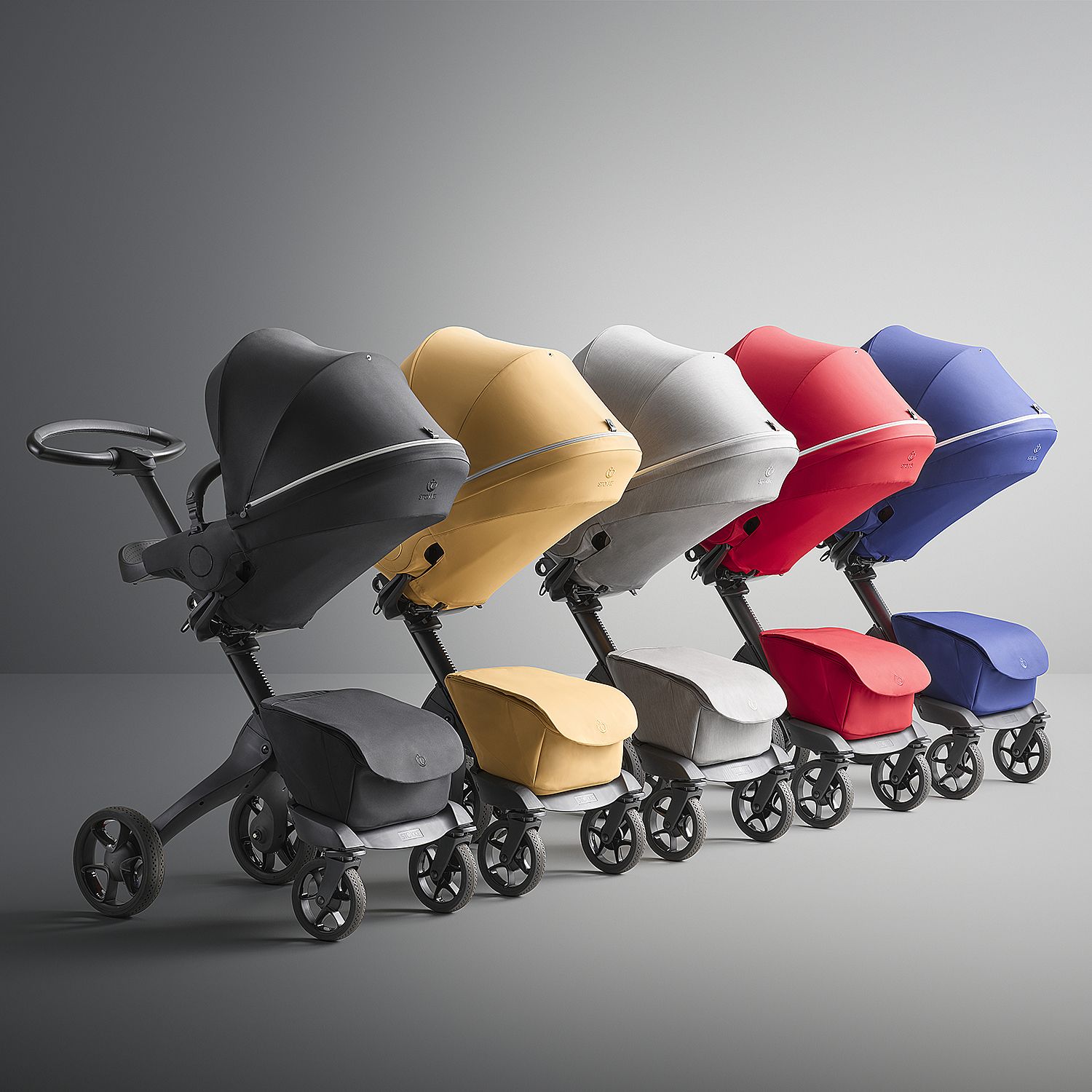 Коляска Stokke Xplory X Синий - фото 14