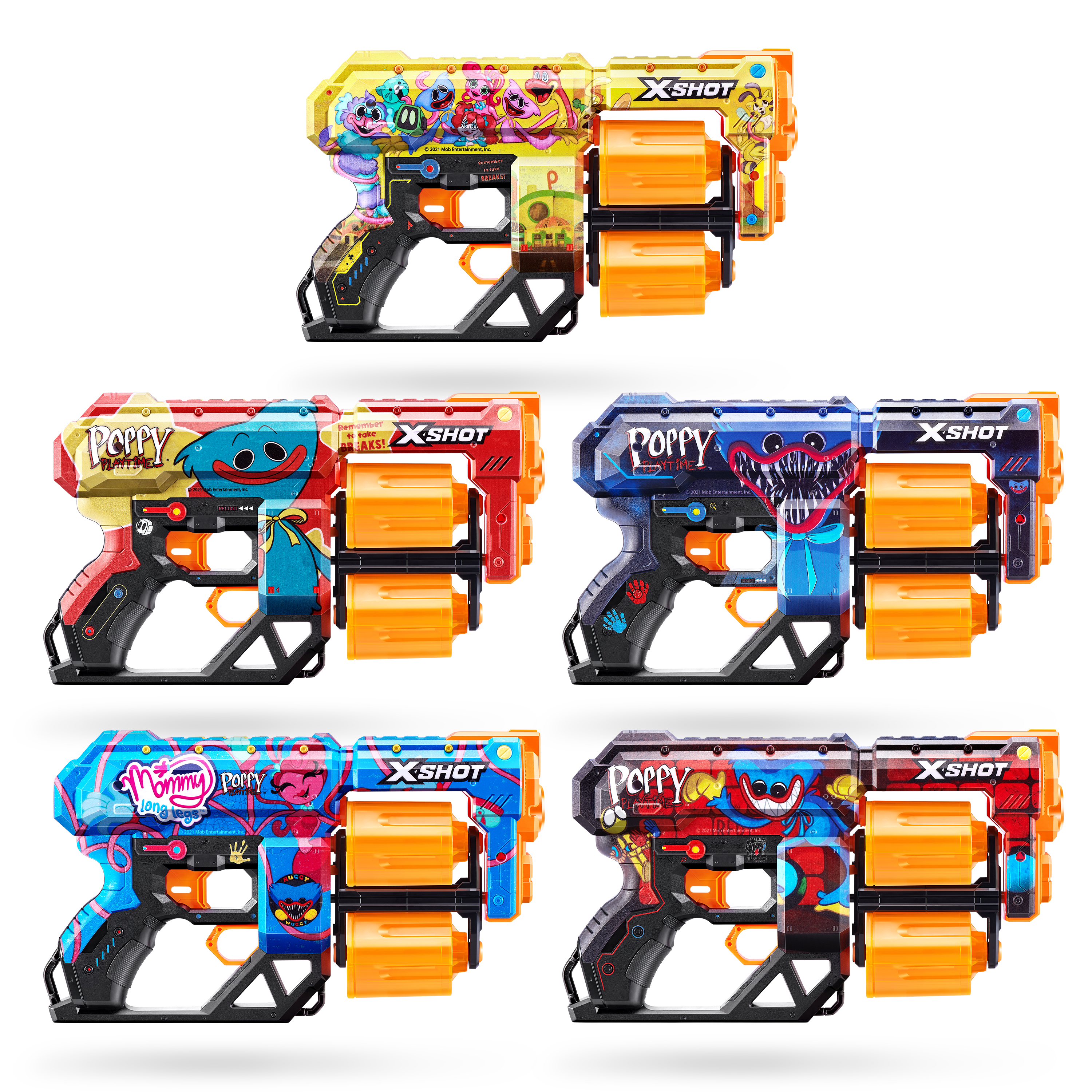 Набор игровой XSHOT Skins Dread Poppy Playtime в ассортименте 36650 - фото 12