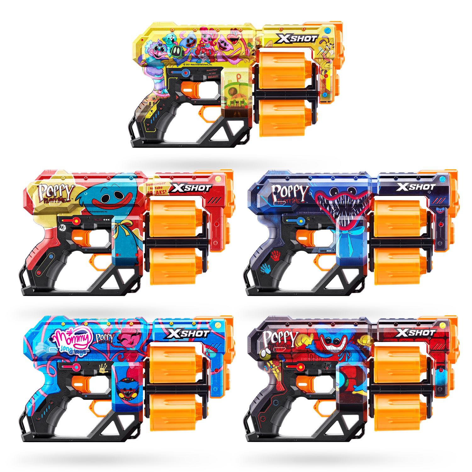 Набор игровой XSHOT Skins Dread Poppy Playtime в ассортименте 36650 - фото 12