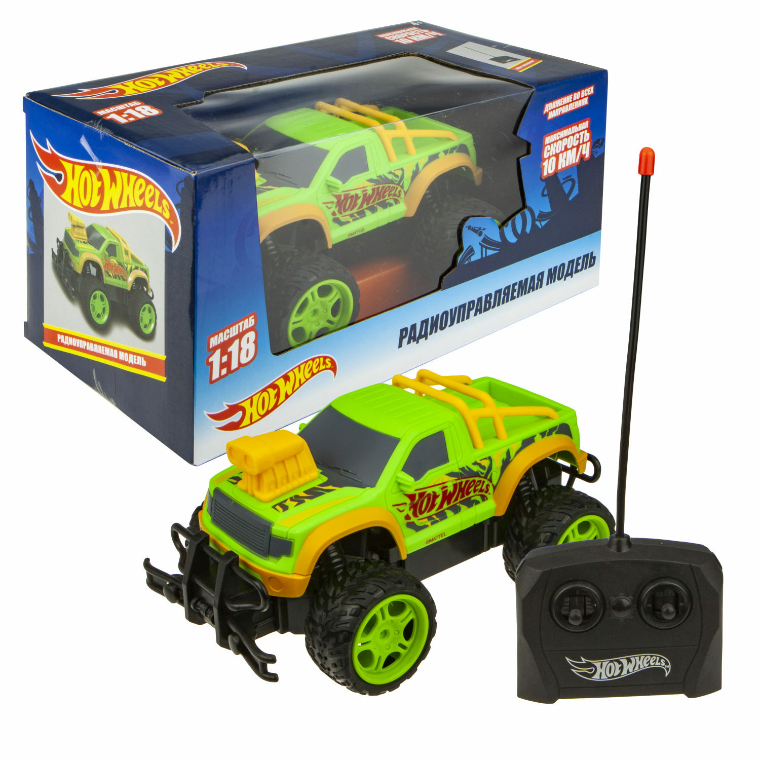 Внедорожник РУ Hot Wheels 1:18 - фото 13