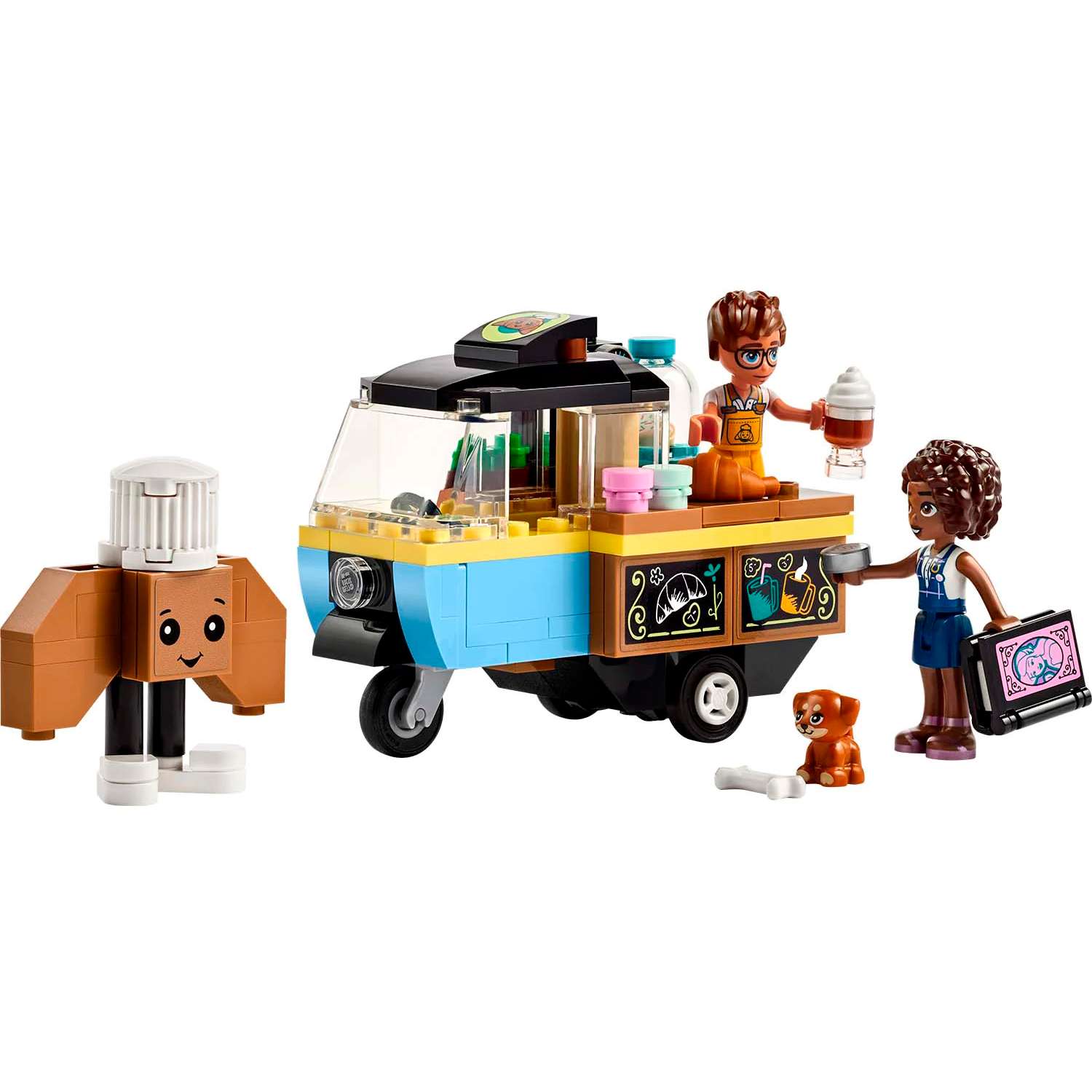 Конструктор детский LEGO Friends Мобильная тележка-пекарня 42606 - фото 4