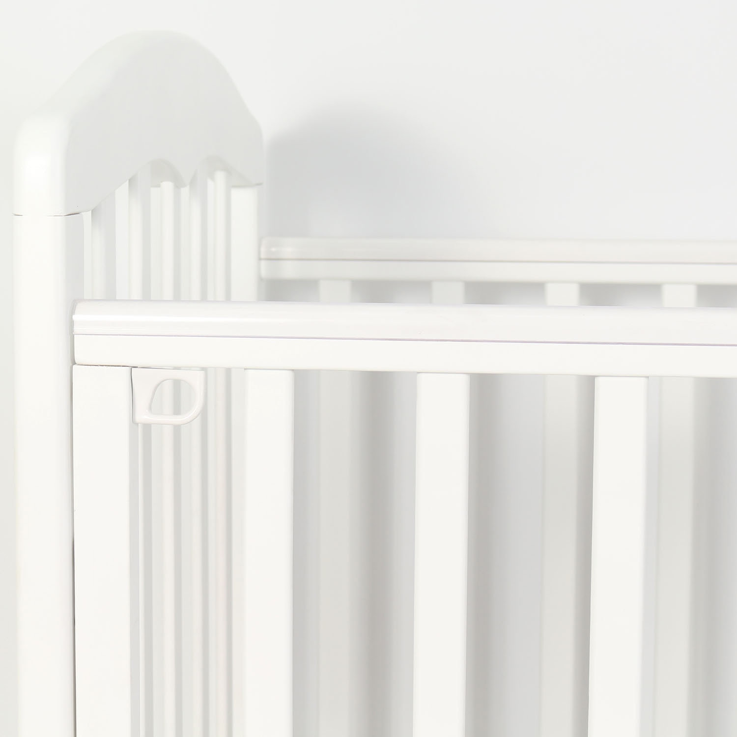 Детская кроватка Топотушки Сильвия-7 прямоугольная, универсальный маятник (белый) - фото 6