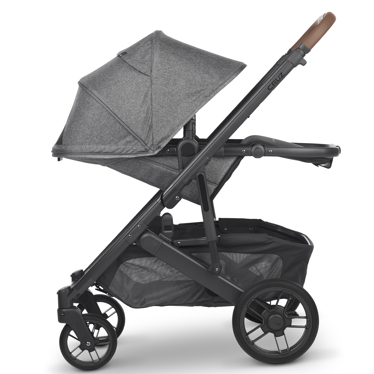 Коляска прогулочная UPPAbaby Cruz V2 Greyson Графитовый меланж - фото 21