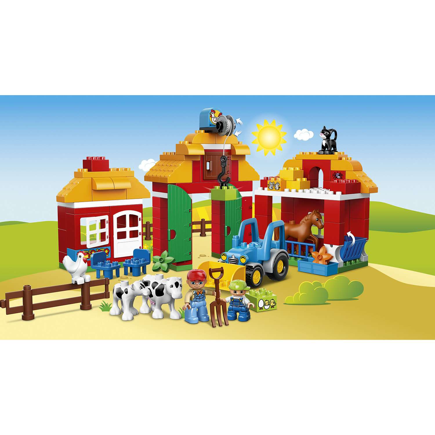 Конструктор LEGO DUPLO Town Большая ферма (10525) - фото 5