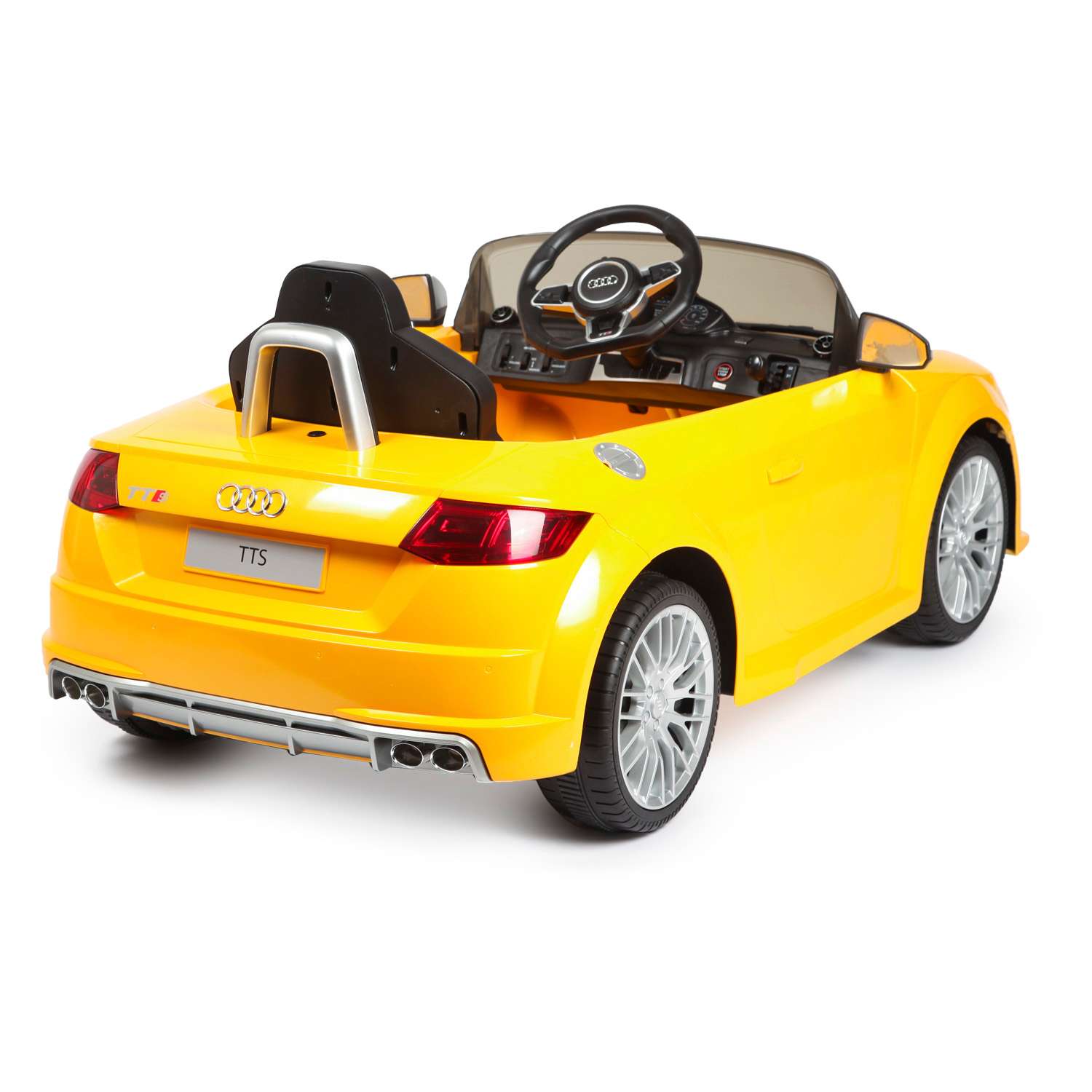 Электромобиль Rastar Audi TTS Roadster Желтый - фото 10