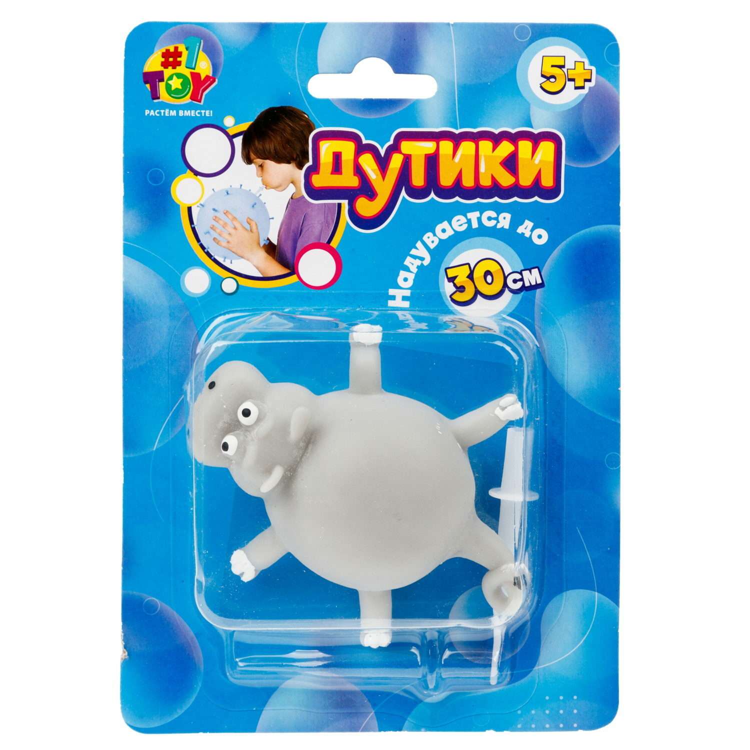 Игрушка Дутик №1TOY №1toy Животные в ассортименте Т25217 - фото 3