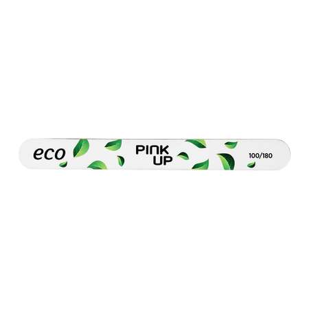 Пилка для ногтей Pink Up accessories eco из бамбука 100/180