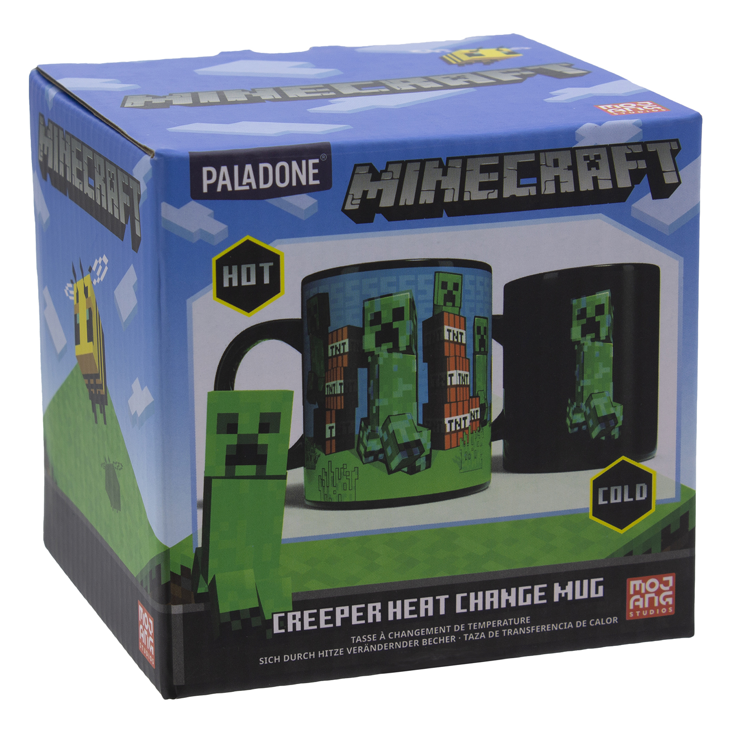 Кружка PALADONE Minecraft Creeper Heat Change Mug 300ML PP7975MCF - фото 2