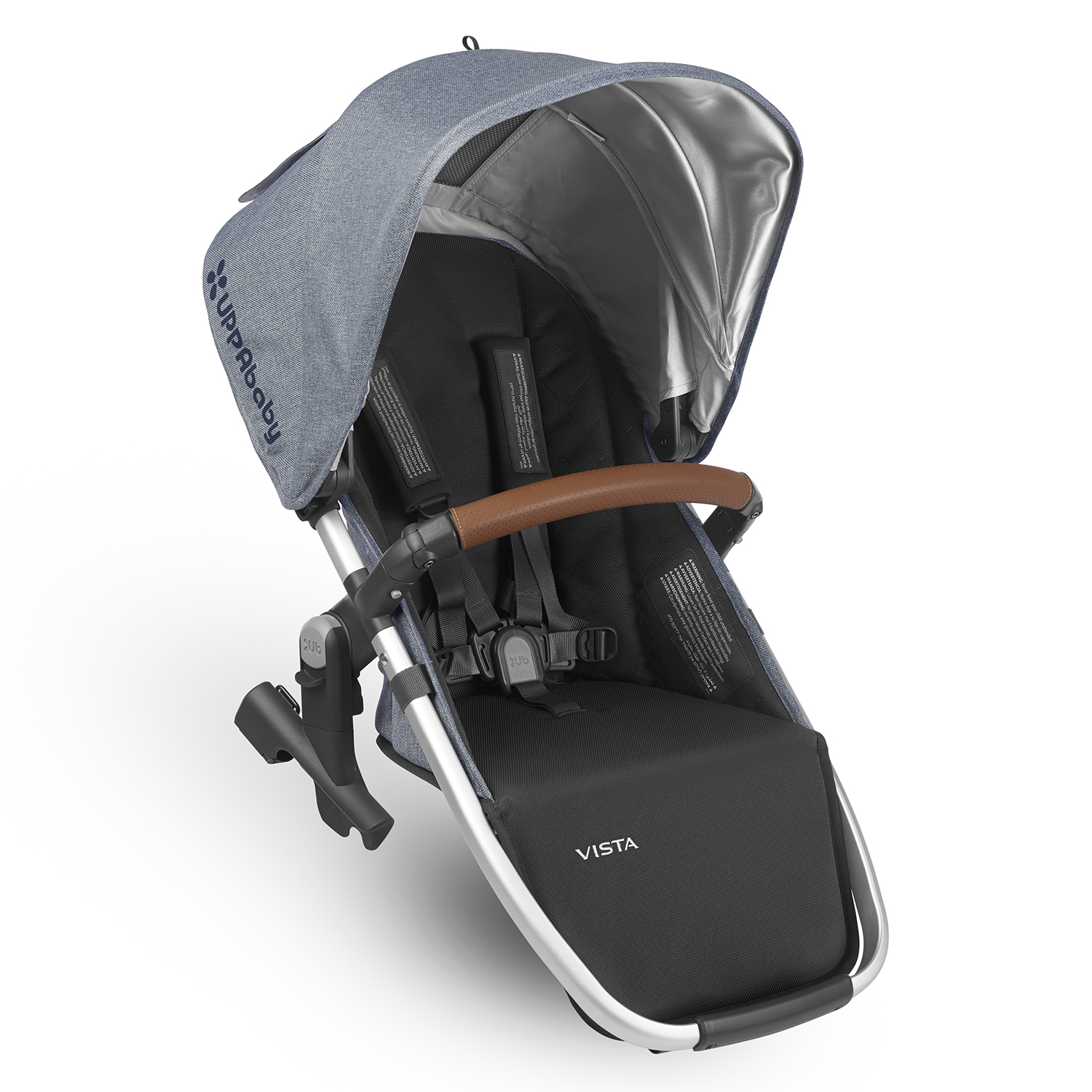 Сиденье дополнительное UPPAbaby Vista 2018 Gregory Blue melange 0918-RBS-EU-GRG - фото 1