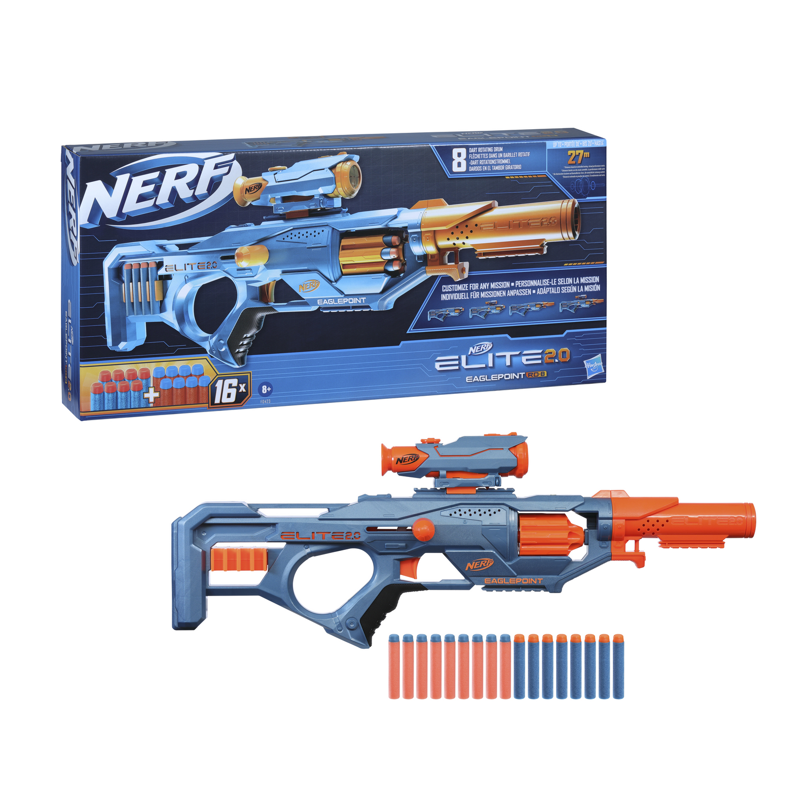 Набор игровой Nerf Иглпоинт RD8 F0423EU4 - фото 6