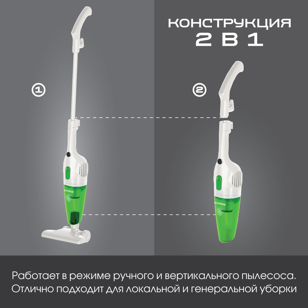 Вертикальный пылесос ENDEVER SKYCLEAN VC-279