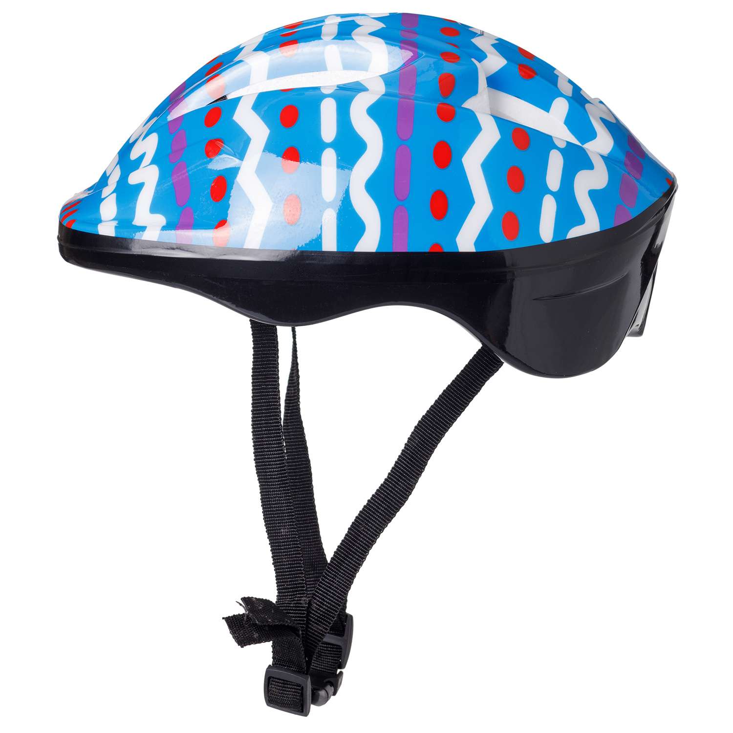 Защита Шлем BABY STYLE для роликовых коньков синий принт обхват 57 см - фото 2