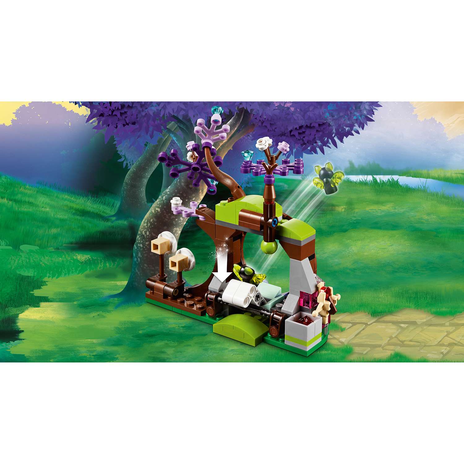 Конструктор LEGO Elves Нападение летучих мышей на Дерево эльфийских звёзд 41196 - фото 5