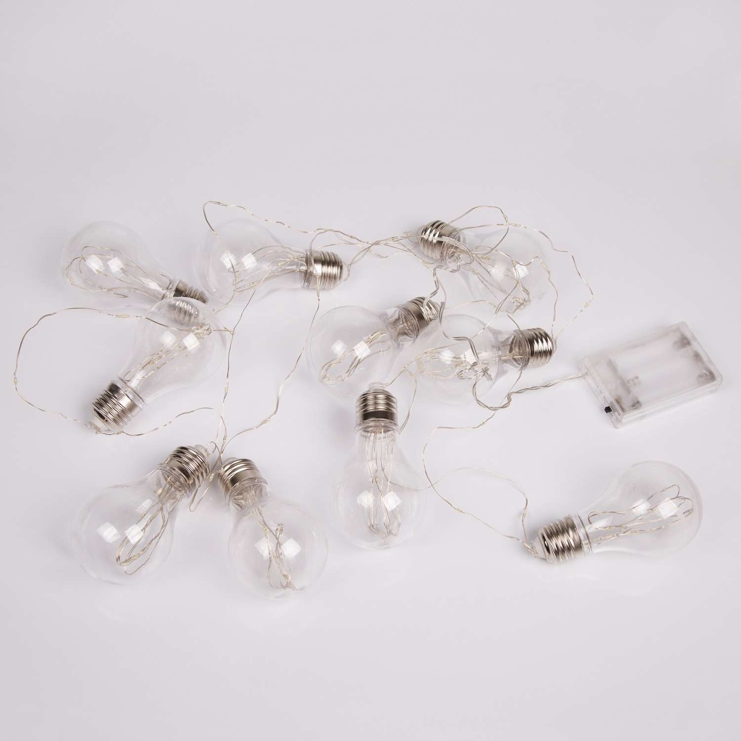 Светодиодная гирлянда NEON-NIGHT Ретро-лампы 3 м тепло-белое свечение - фото 1