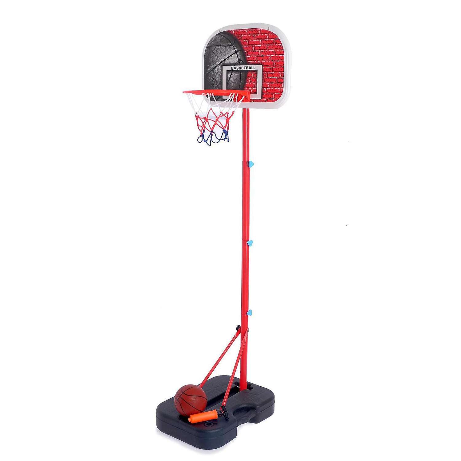 Набор Sima-Land для баскетбола «Штрафной». высота от 106 до 166 см - фото 2