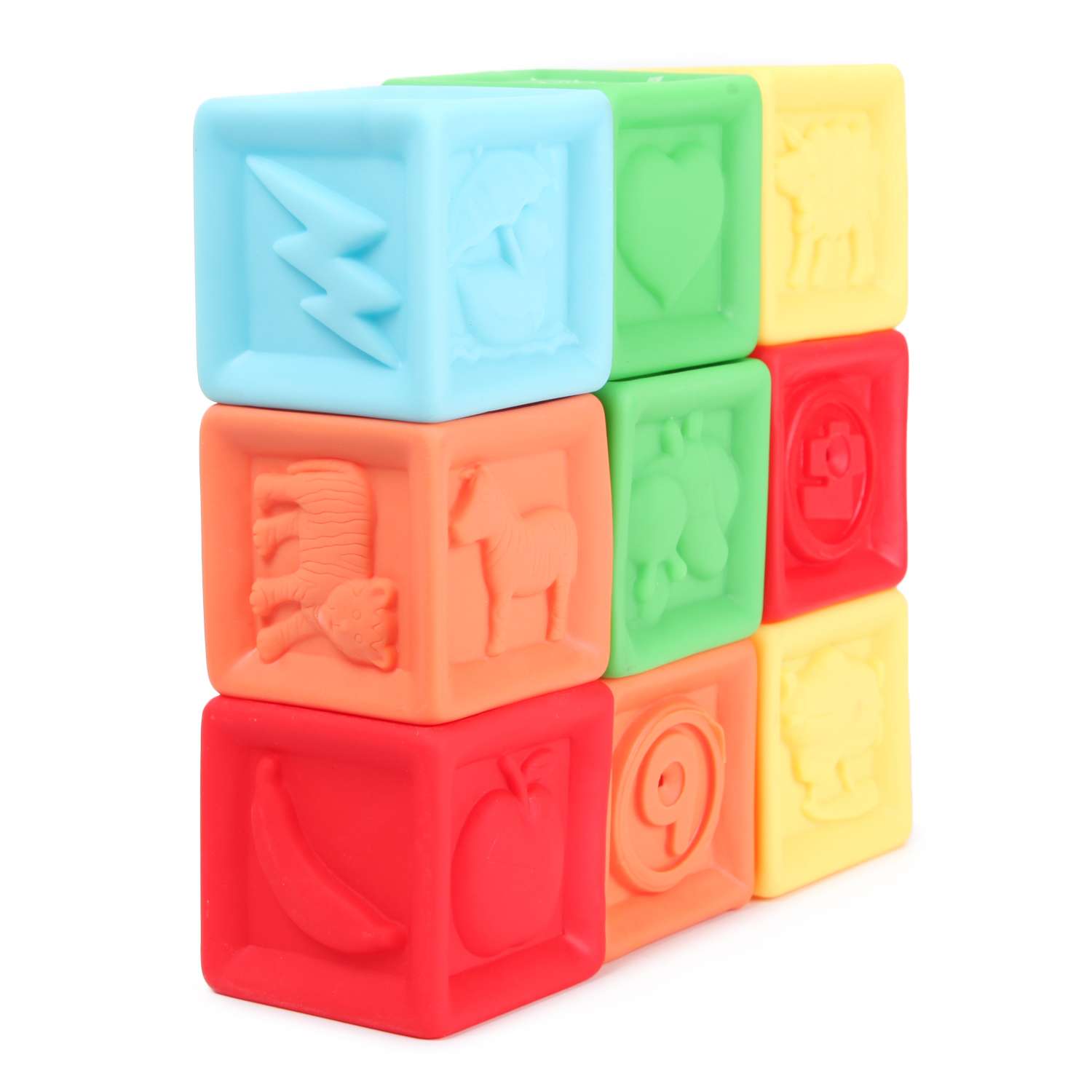 Кубики развивающие BabyGo 9шт ZY211780 - фото 3
