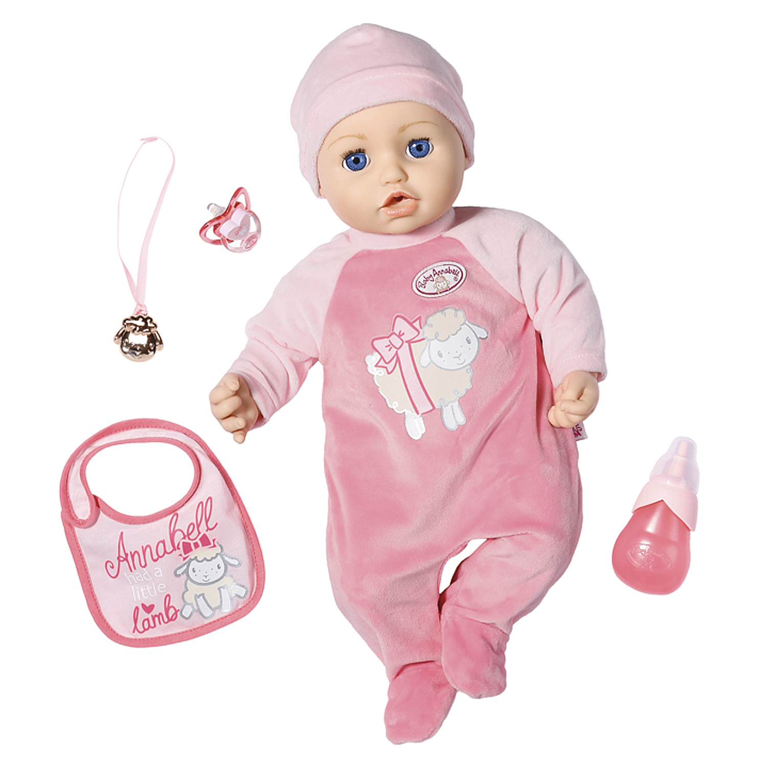 Кукла Zapf Creation Baby Anabelle многофункциональная 702-628 купить по  цене 3999 ₽ в интернет-магазине Детский мир