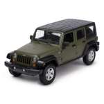 Автомобиль MAISTO Jeep 1:24 без механизмов зеленый