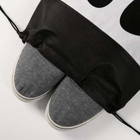 Сумка для обуви ArtFox «Панда». 41х30х0.5см