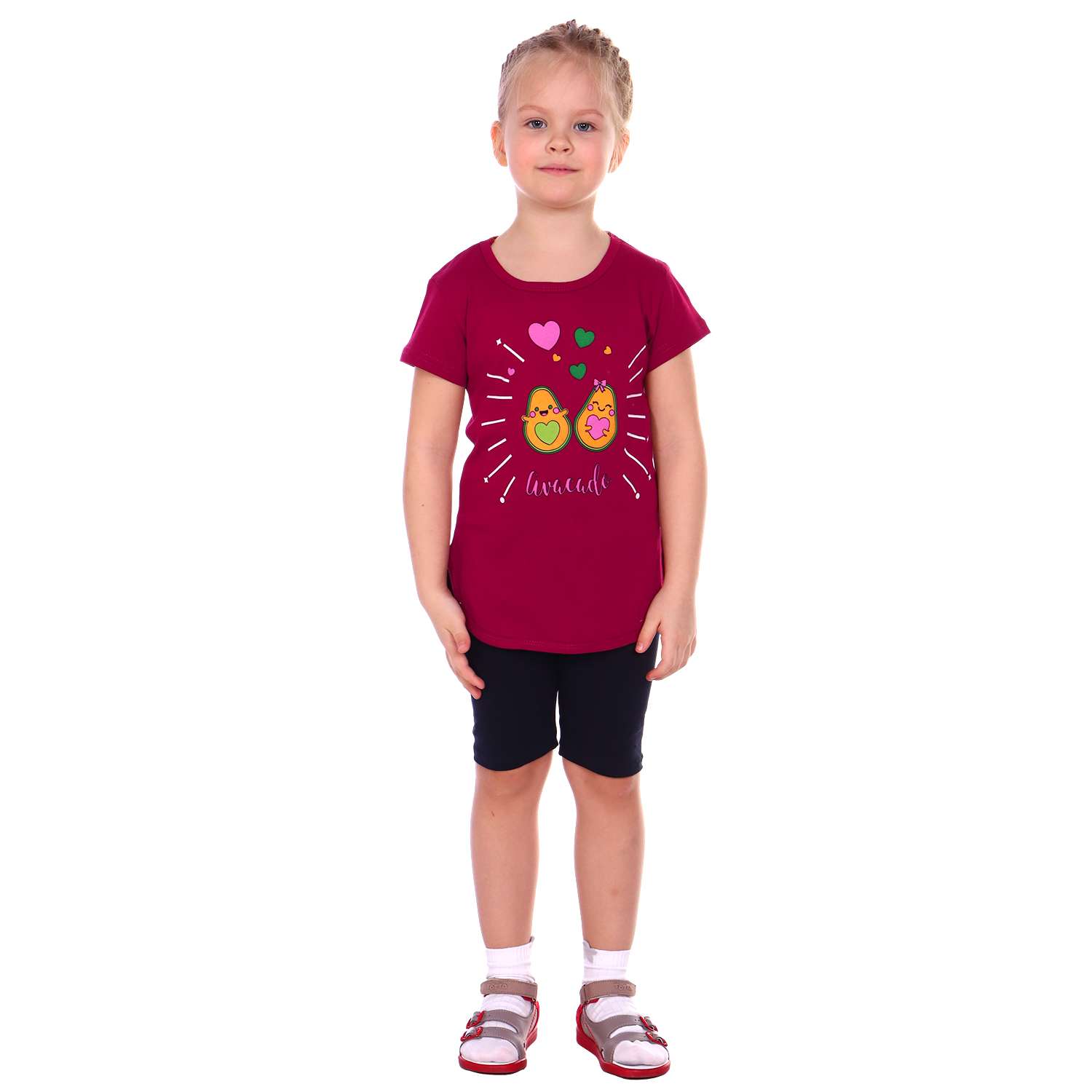 Комплект Детская Одежда 0073К/бордовый - фото 2