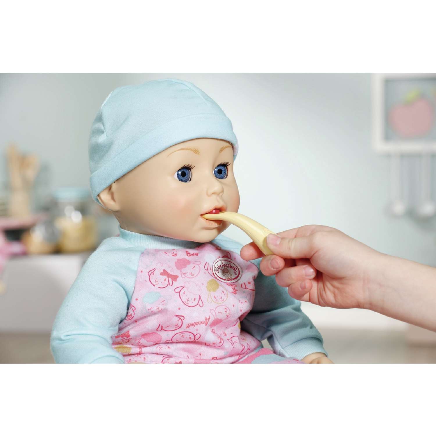Кукла Zapf Creation Baby Annabell многофункциональная Время обеда 43 см 702-987 - фото 2
