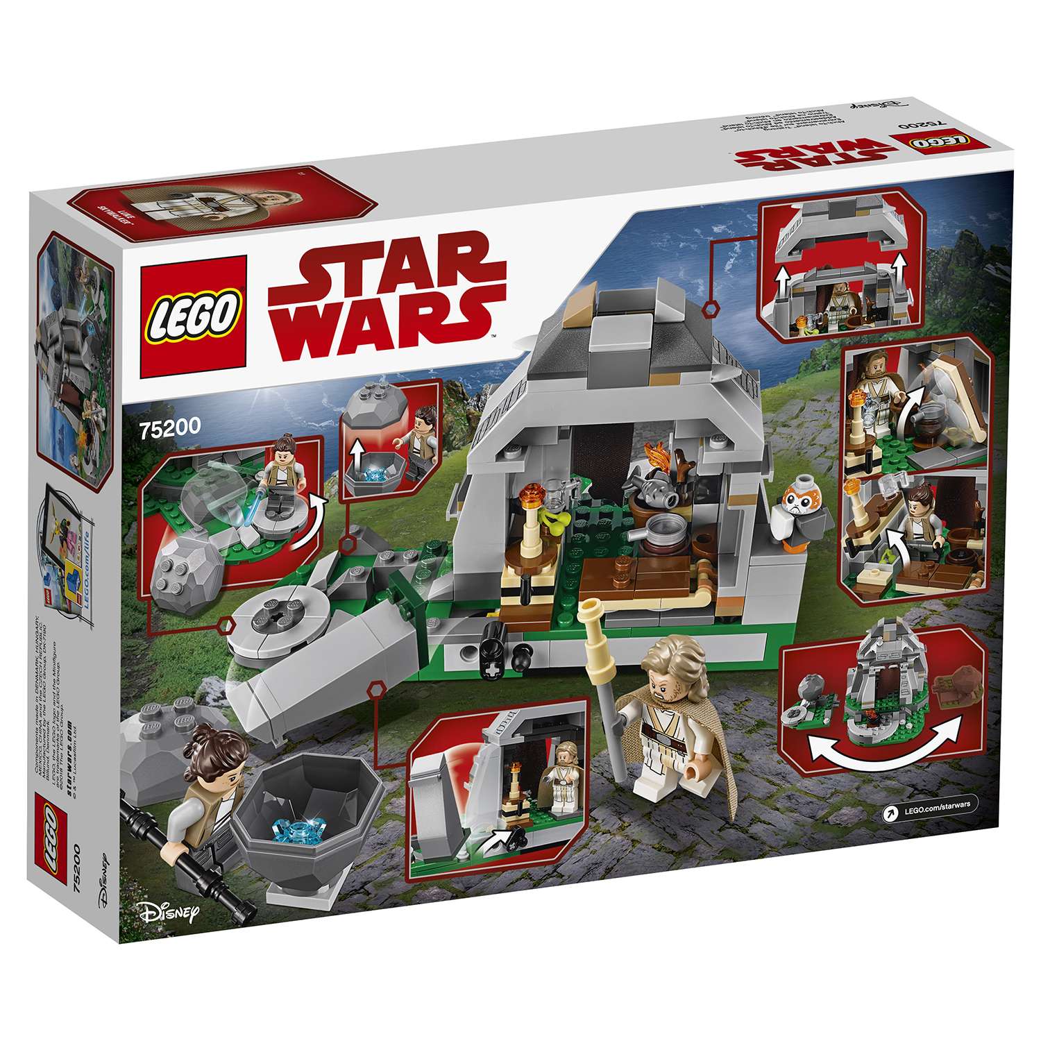 Конструктор LEGO Тренировки на островах Эч-То Star Wars TM (75200) - фото 3