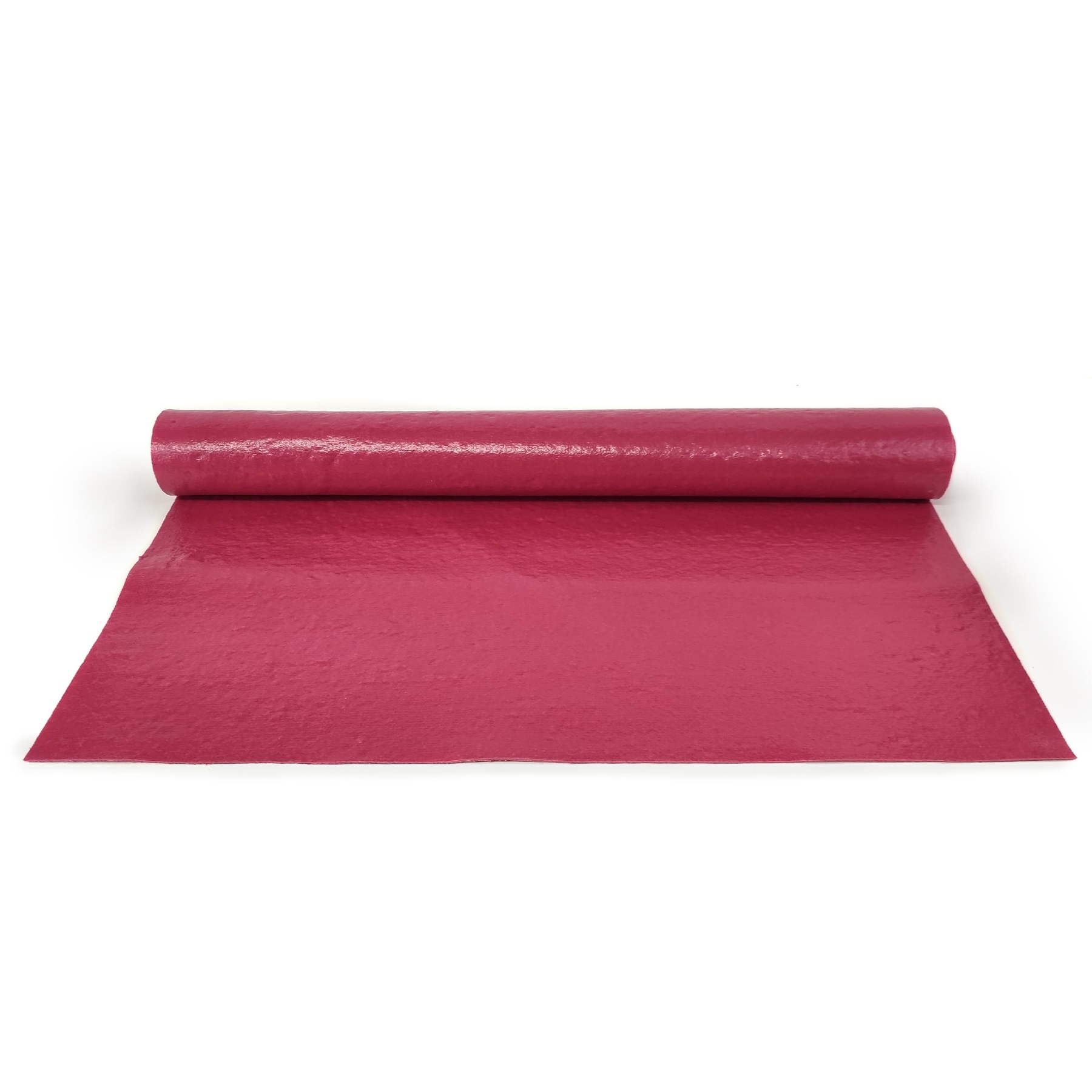 Коврик для спорта и фитнеса Ramayoga Puna малиновый размер 185 x 60 x 0.35 см - фото 5