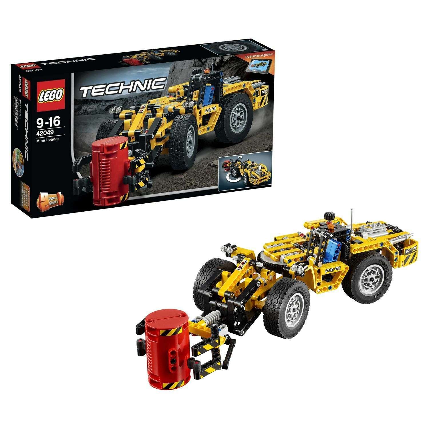 Lego technic 2024 mine loader