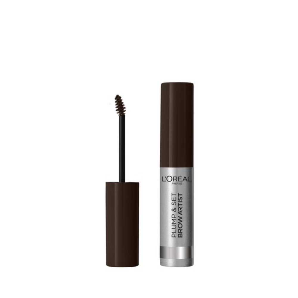 Тушь для бровей LOREAL Plump and Set Brow Artist оттенок 108 темный брюнет - фото 1