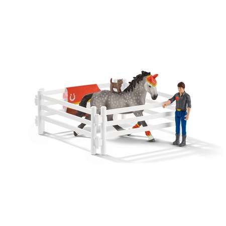 Игровой набор SCHLEICH Мии для занятий прыжками