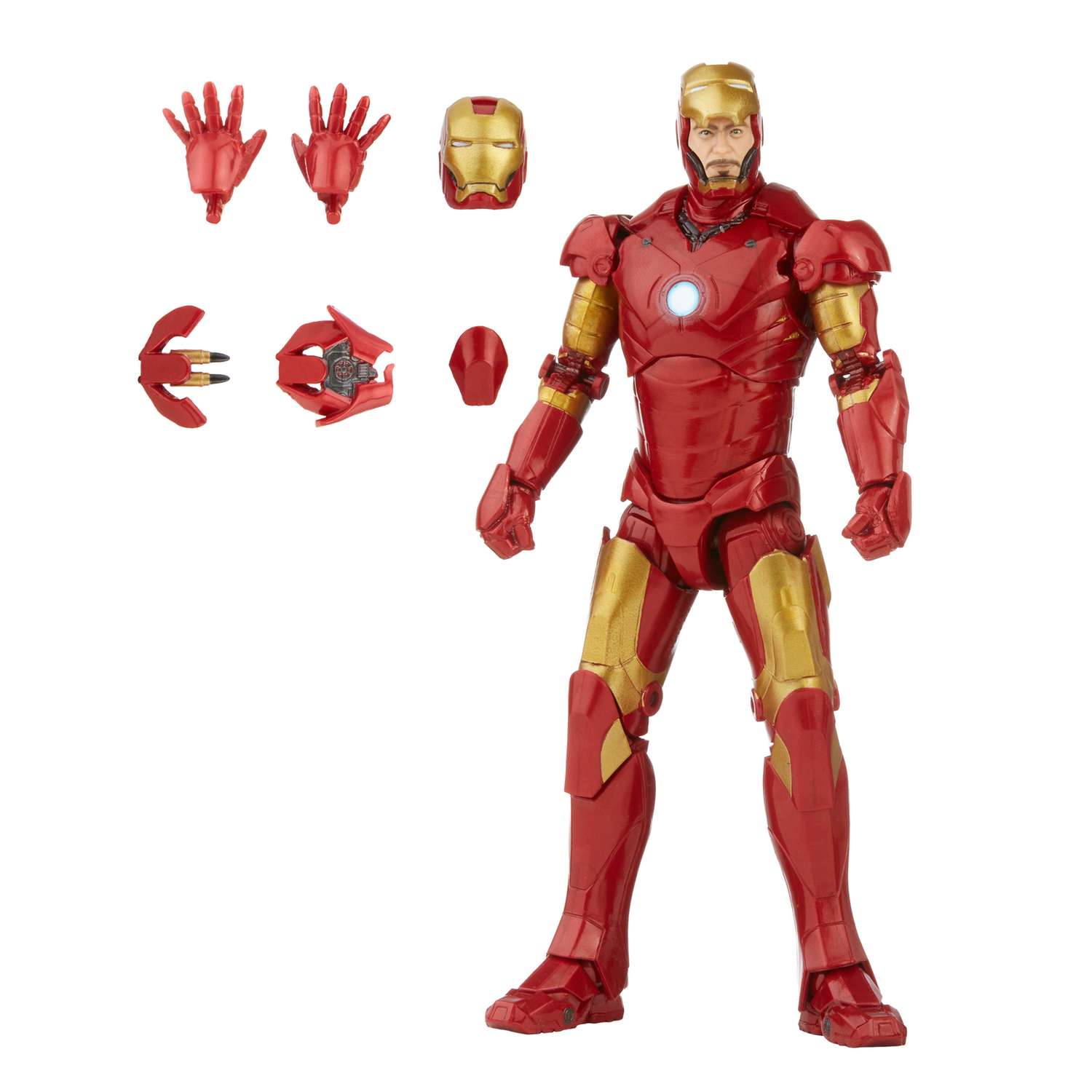 Набор игровой Marvel Железный человек в костюме Mark III F01845L0 - фото 2
