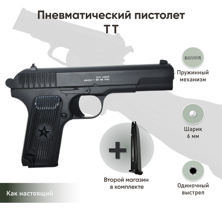 Пистолет Galaxy ТТ и второй магазин G33dm