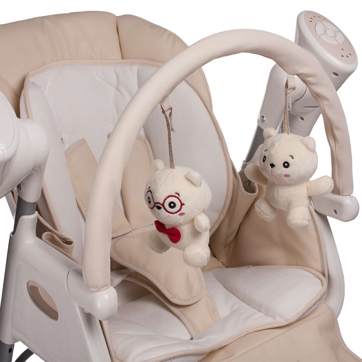 Стульчик-трансформер качели Babyton Beige - фото 10