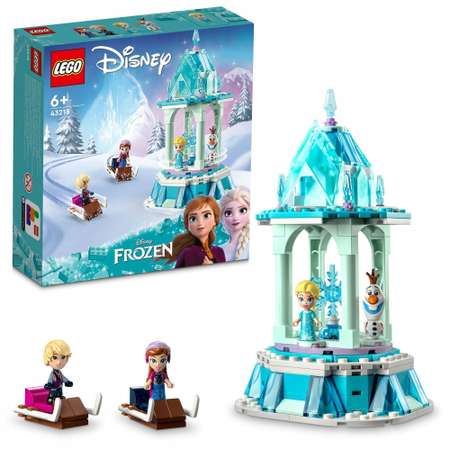 Конструктор LEGO Disney LEGO Волшебная карусель Анны и Эльзы 43218