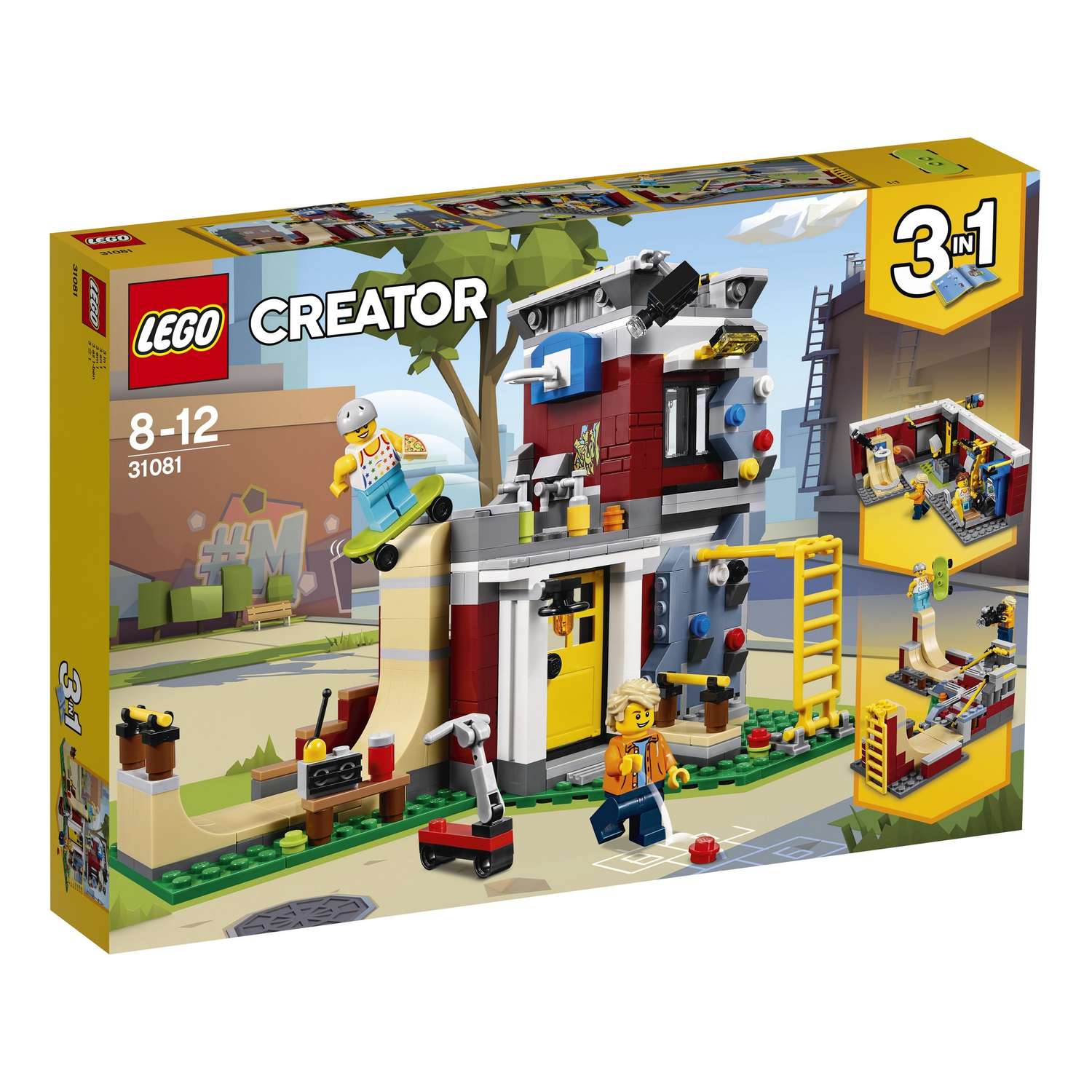 Конструктор LEGO Скейт-площадка (модульная сборка) Creator (31081) - фото 2