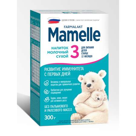 Смесь молочная Mamelle 3 300г с 12месяцев