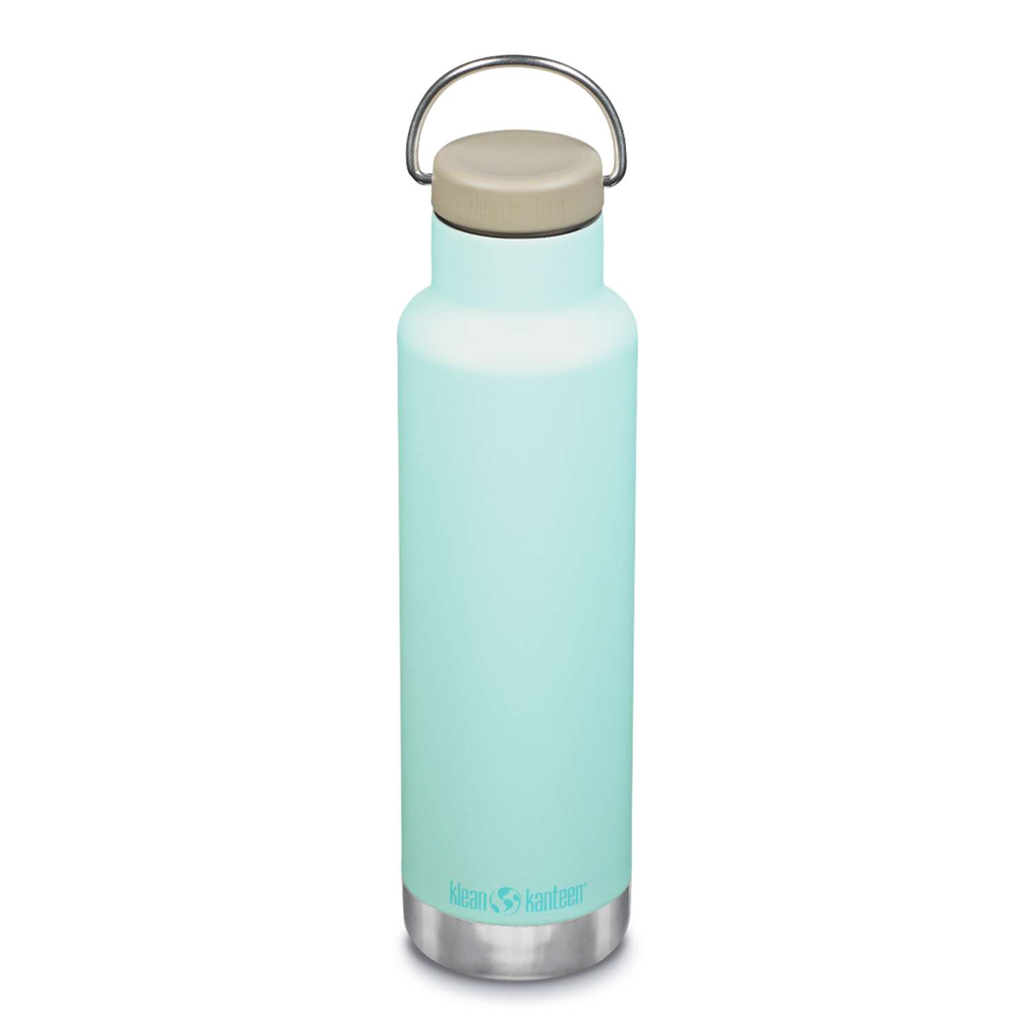 Термобутлыка Klean Kanteen Insulated Classic 20oz Blue Tint 592 мл - фото 1