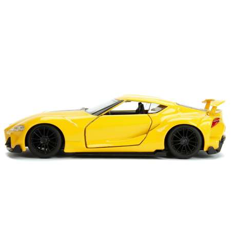 Машинка Jada 1:32 2009 Toyota Ft-1 Concept Желтая 98753