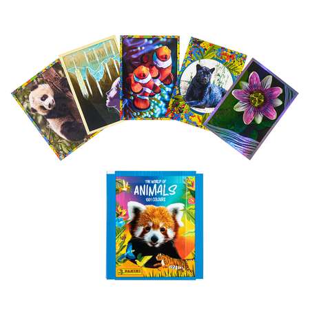 Набор из 2 блистеров Panini Animali Мир Животных Яркость цветов