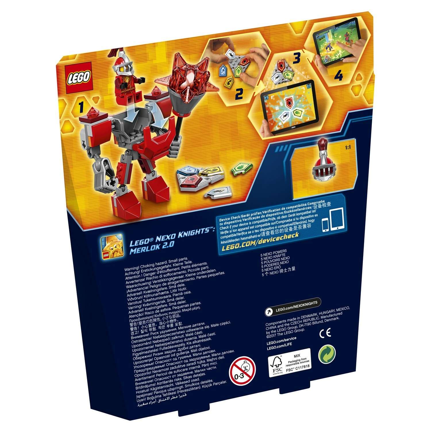 Конструктор LEGO Nexo Knights Боевые доспехи Мэйси (70363) - фото 3