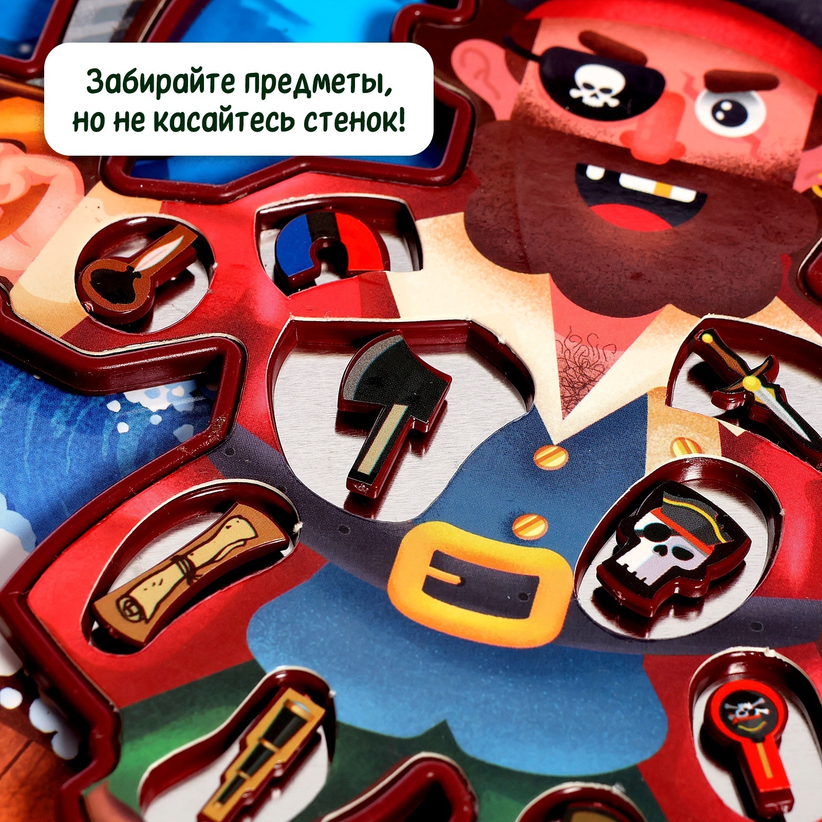 Настольная игра Лас Играс KIDS «Операция Пират» 2 игрока 5+ - фото 8