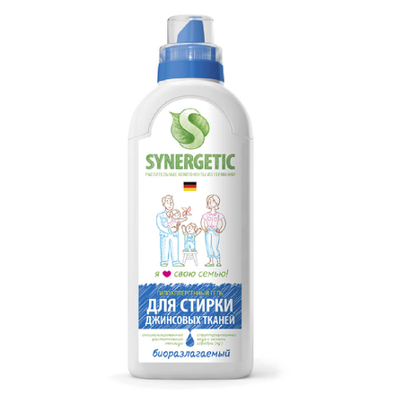 Гель для стирки SYNERGETIC джинсовых тканей 0.75 л