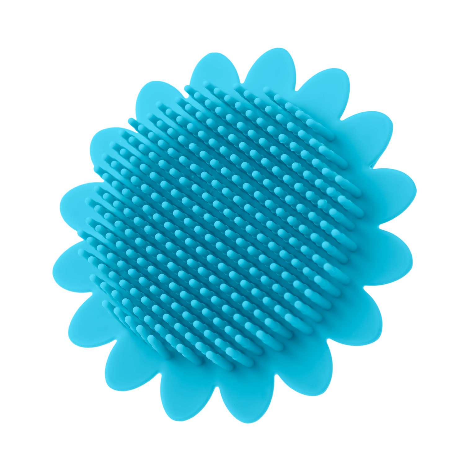 Губка антибактериальная ROXY-KIDS для купания подсолнух цвет голубой - фото 11