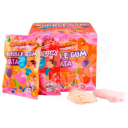 Жевательная резинка Fun Candy Lab ассорти вкусов Дуй пузырь! Bubble gum 24 шт по 5 грамм
