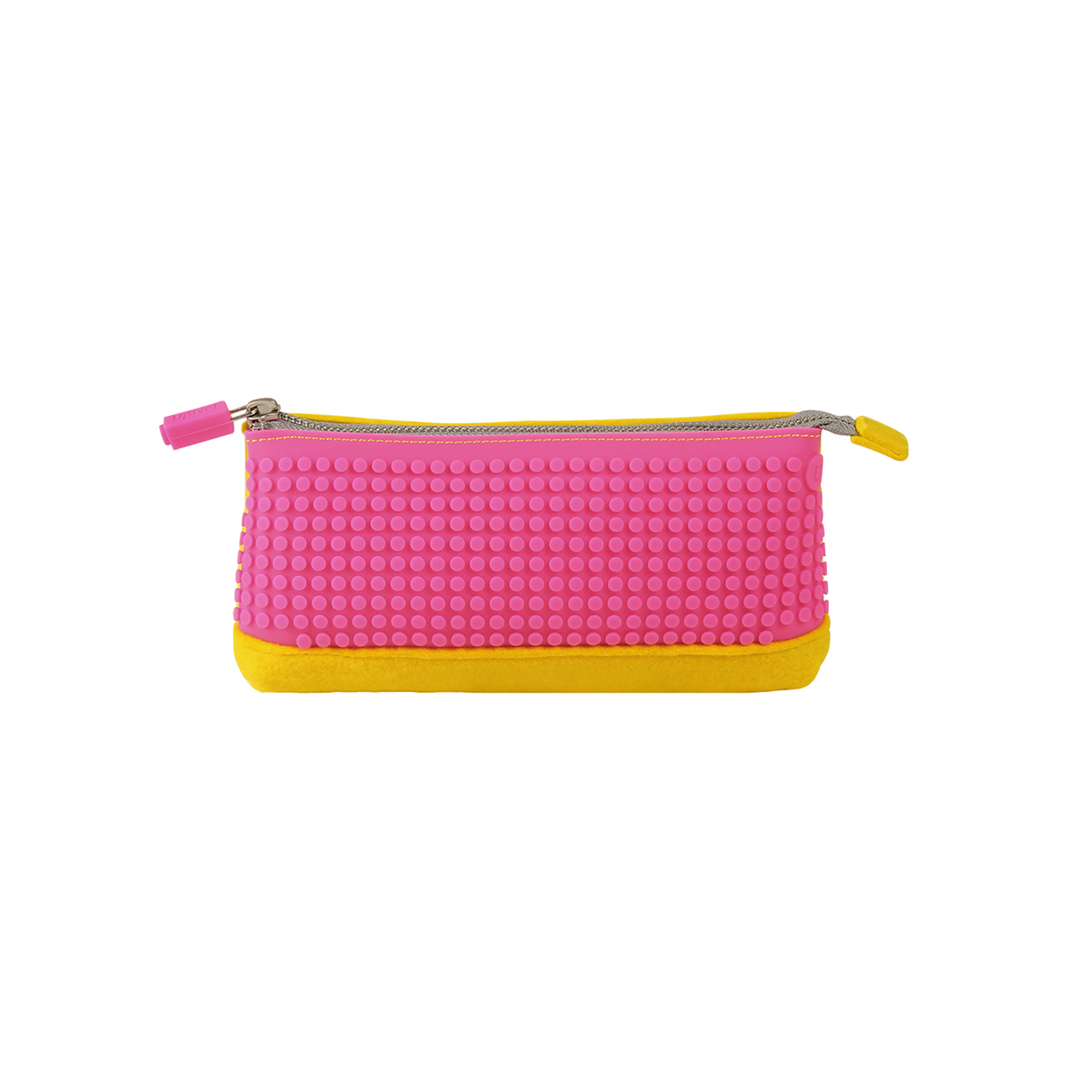 Пенал Upixel пиксельный Pencil Case WY-B002 Желтый-фуксия - фото 1