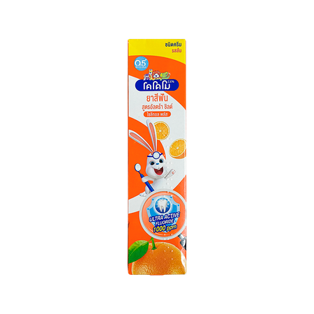 Зубная паста Lion Kodomo для детей с 6 месяцев с ароматом апельсина 65 г