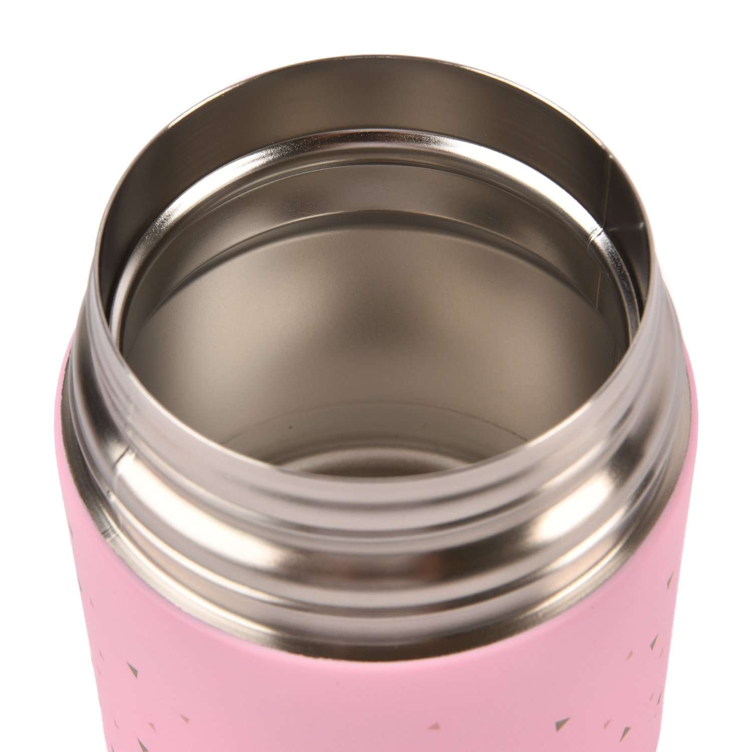 Термос Miniland для еды Silky Thermos 600 мл розовый - фото 2