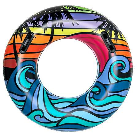 Круг для плавания BESTWAY Тропики волны